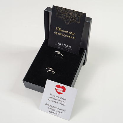 Anillo "Abrazo Eterno" con Tarjeta dedicada - OFERTA 2x1