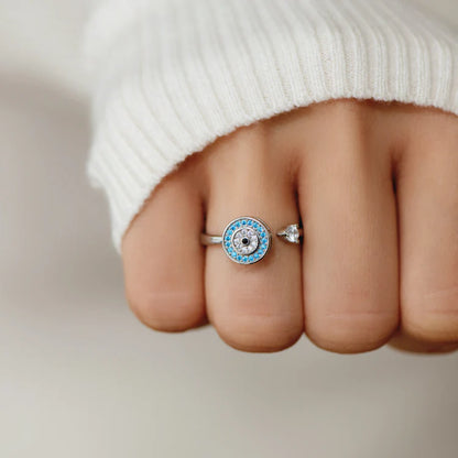 Anillo Guardian Ojo Turco con Tarjeta dedicada OFERTA 2x1
